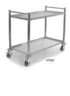 Heavy Duty Stainless Steel Trolley 1126mm long