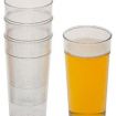Plastic and disposable drinking vessels